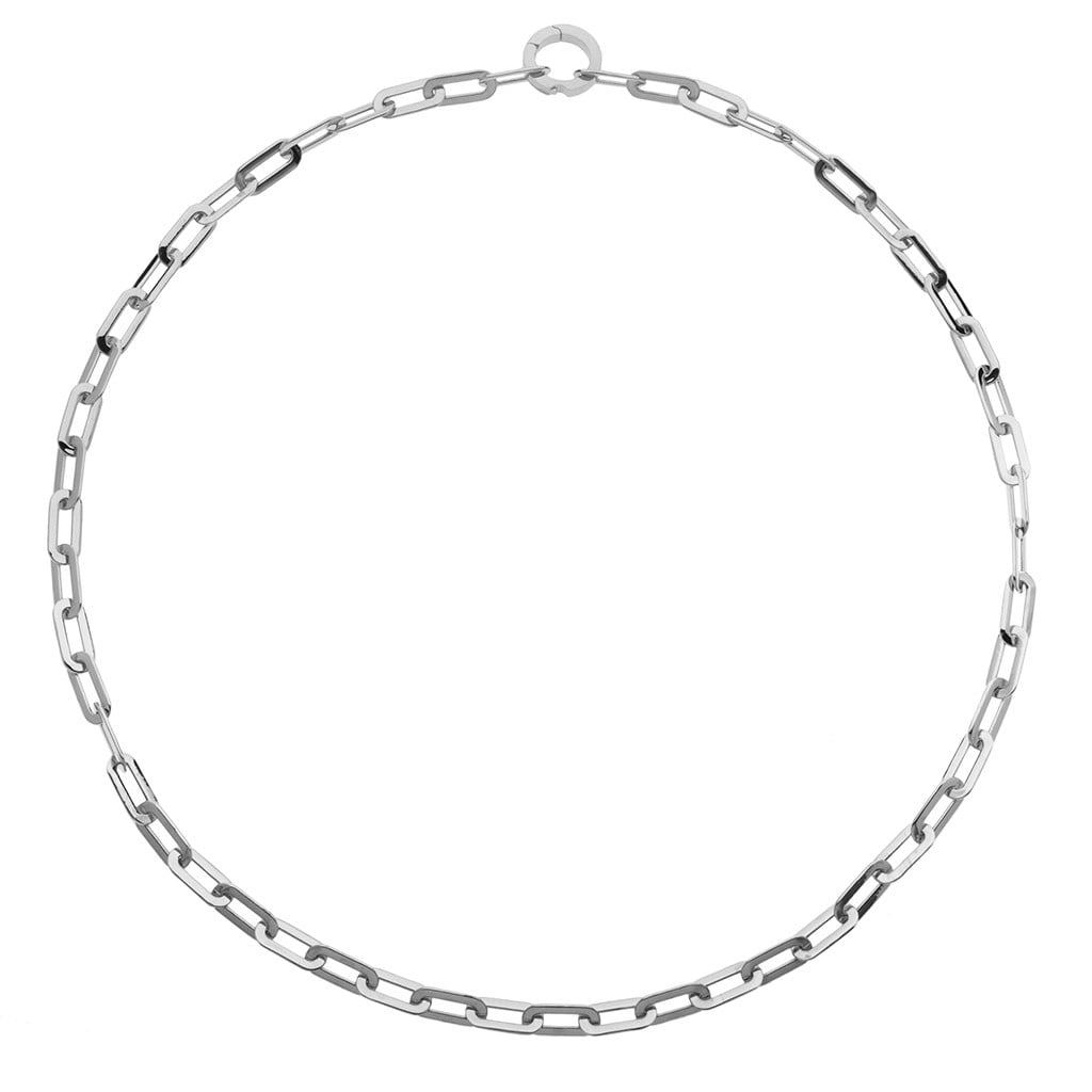 Paper Clip Chain 46cm - Savolinna Jewelry